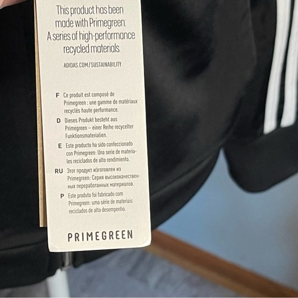 Adidas track jacket black and white - Size XS - Picture 8 of 15